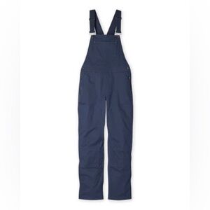 Stio Rivet Twill Overalls - Navy Blue - LIKE NEW